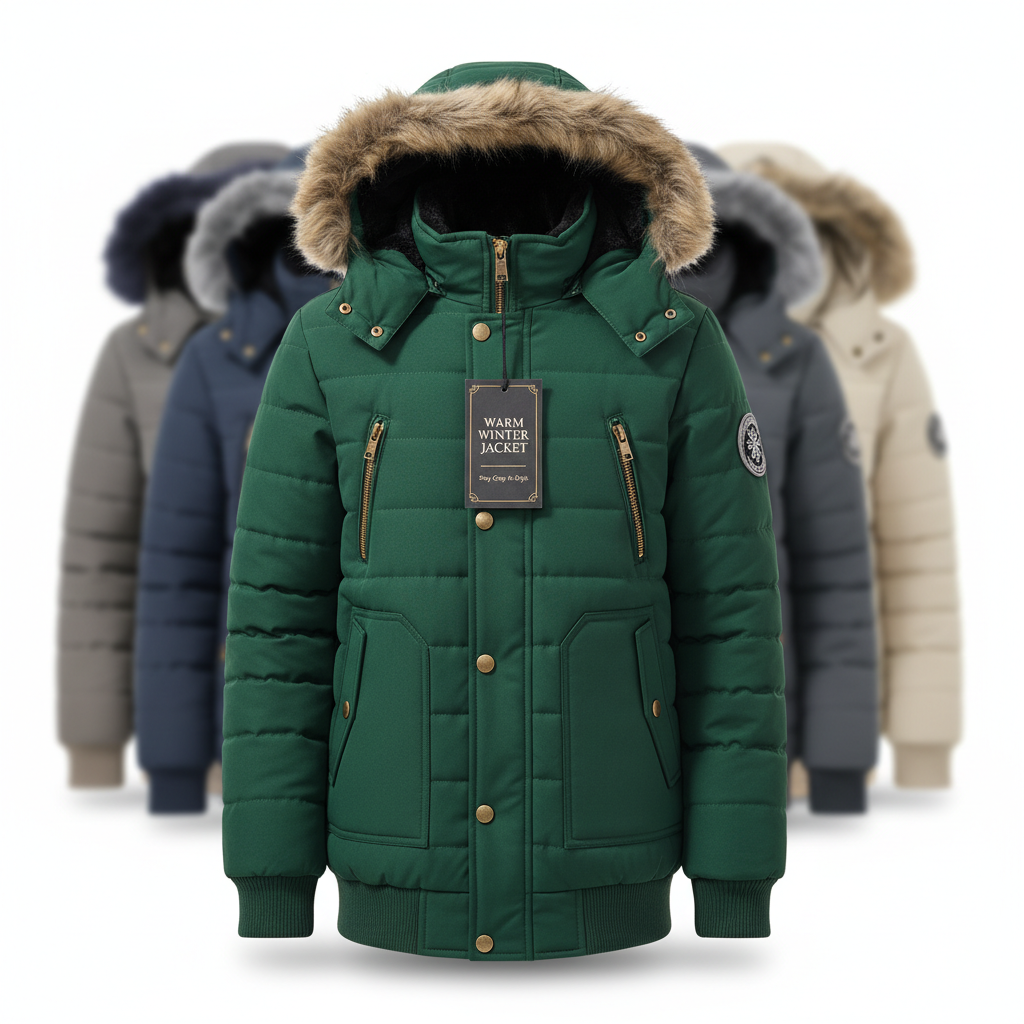 Warm Winter Jacket - Stay Cozy in Style